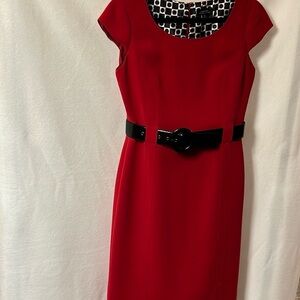 Red Tahari by Arthur S. Levine - Women's Size 8 Dress - Gently Used